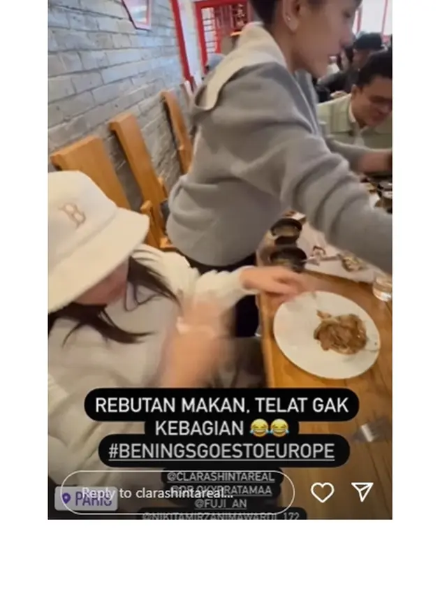 8 Momen Fuji, Nikita Mirzani dan Clara Shinta Liburan Bareng ke Paris, Curi Perhatian
