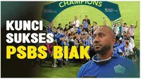 Berita Video, komentar pelatih PSBS Biak terkait kesuksesan tim meraih gelar juara Liga 2