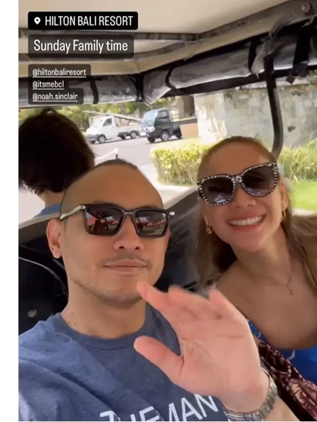 6 Potret BCL dan Tiko Aryawardhana Nikmati Liburan di Bali, Bareng Noah Sinclair