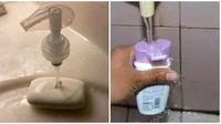 Potret Sabun Versi Low Budget Ala Anak Kos. (Sumber: Instagram/onecak)