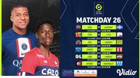 Jadwal Pertandingan Ligue 1 Liga Prancis Akhir Pekan Live Streaming Vidio : Nice Vs Auxerre, PSG Vs Nantes