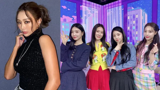 Hyolyn dan Brave Girls. (Instagram/ xhyolynx - bravegirls.official)
