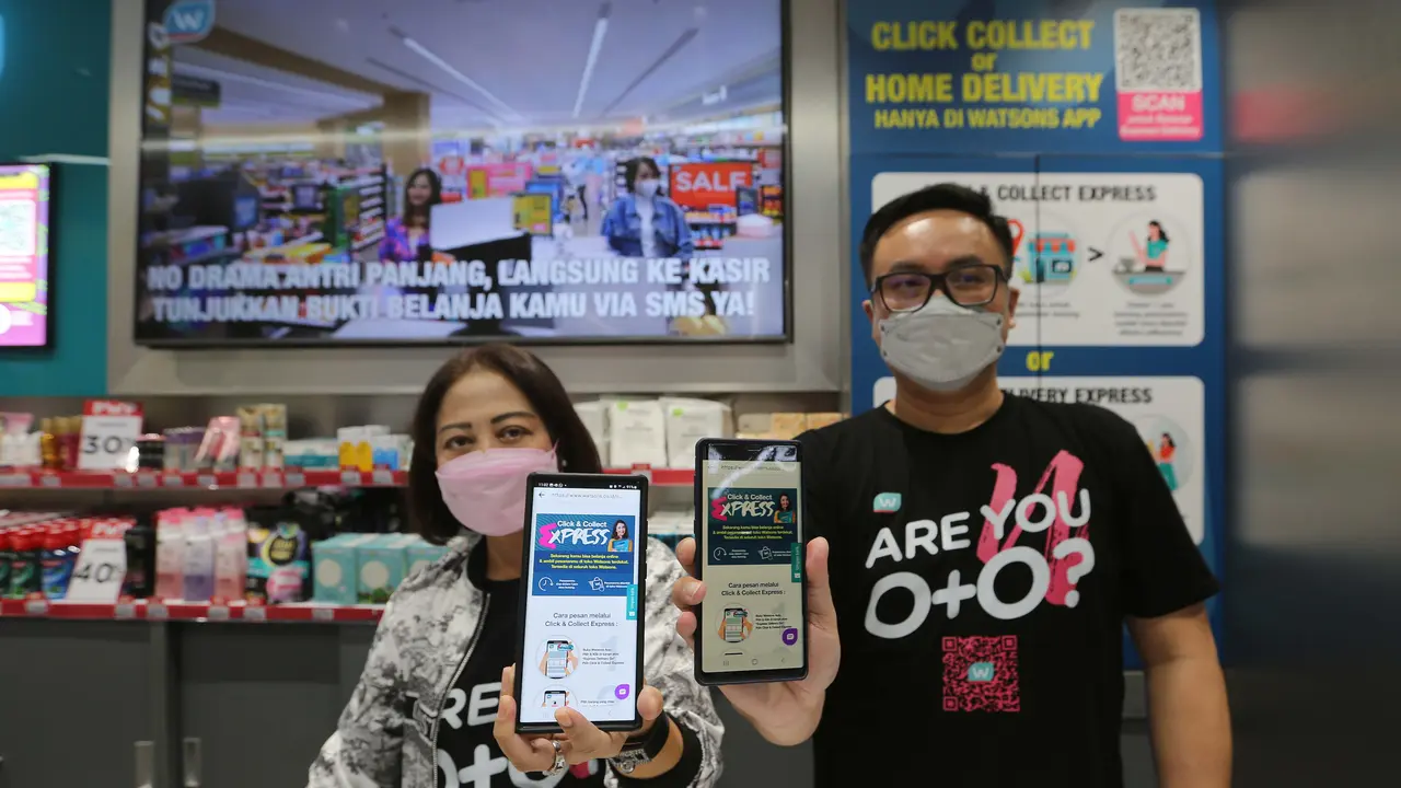 Watsons Indonesia Perkuat Strategi O+O Melalui Fitur CCE dan HDE