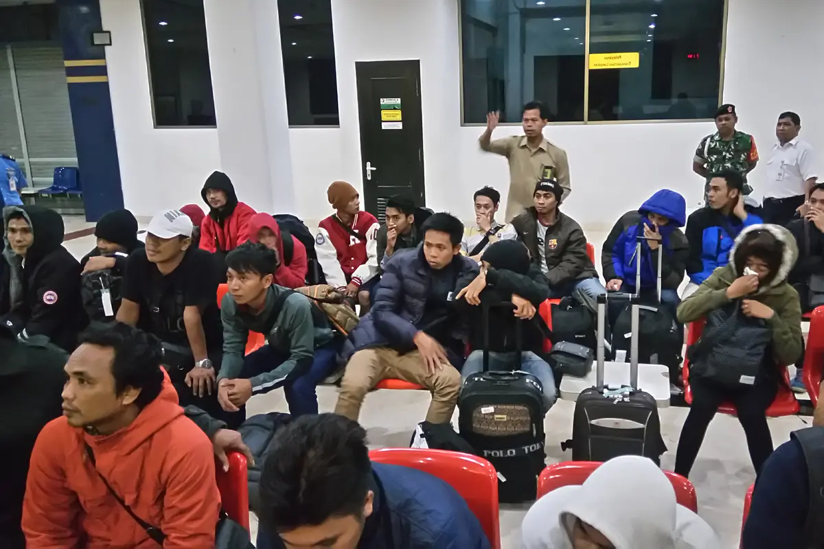 TKI Tiba di Bandara Soetta