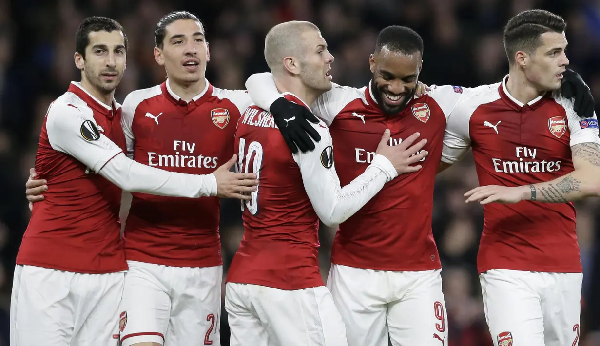 2. Arsenal (Emirates Stadium) – 59.899 Penonton. (AP/Tim Ireland)