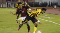 Andik Vermansyah merupakan pemain Indonesia yang merumput di Liga Super Malaysia. (AGUNG / AFP)