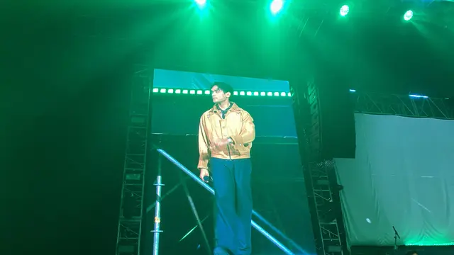 Afgan menghelat konser bertajuk retrospektif: The Concert di Plenary Hall JICC, Jakarta, dengan menggandeng promotor Seven Star Production, Sabtu (18/7/2026). (Liputan6.com/Nola Vemiliana)