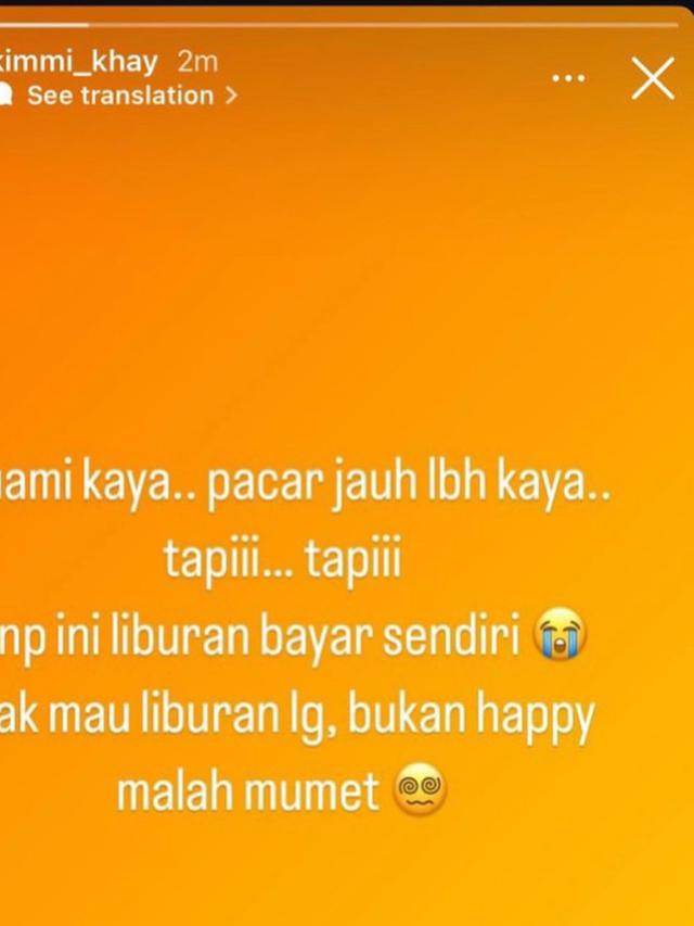 Kimmi Khay dan julukan \'Gayung Lope Pink\'. (credit: instagram.com/agnes_jennifer)