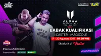 Link Live Streaming Alpha Series Point Blank  Bersama Magicole di Vidio, 17-20 Agustus 2021. (Sumber : dok. vidio.com)