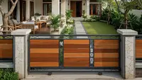 8 Tips Memadukan Warna Cat Pagar dengan Taman agar Rumah Terlihat Mewah