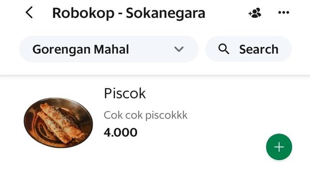 6 Deskripsi Makanan Gorengan di Ojek Online Ini Bikin Pelanggan Senyum Tipis