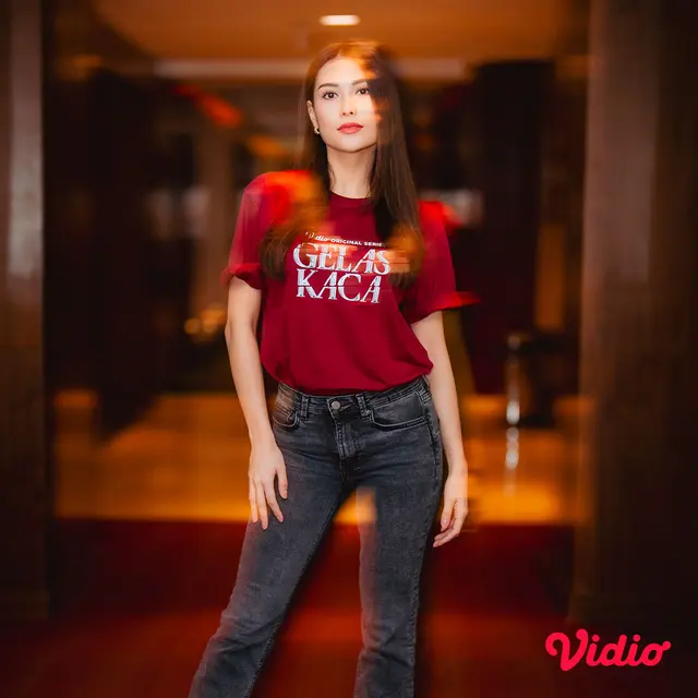Frederika Cull bermain di series Gelas Kaca (Dok. Vidio)