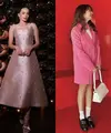 Lihat di sini beberapa potret penuh pesona Enzy Storia yang bergaya feminin bak seorang princess pakai outfit warna pink.