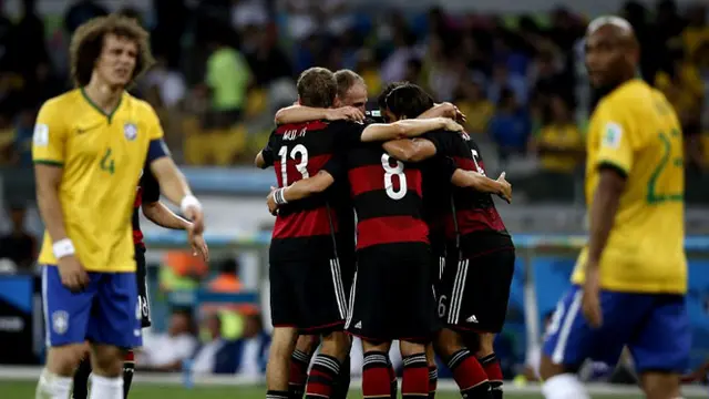 Jerman Permalukan Brazil