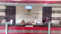 Kantor BPN Kota Malang, Jawa Timur, usai penangkapan dua orang pegawai oleh Satgas Saber Pungli (Zainul Arifin/Liputan6.com)