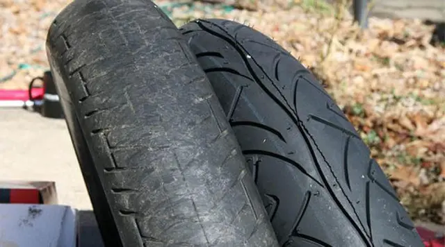 Sepeda Motor Pakai Ban Gundul Kena Tilang Rp 250 Ribu