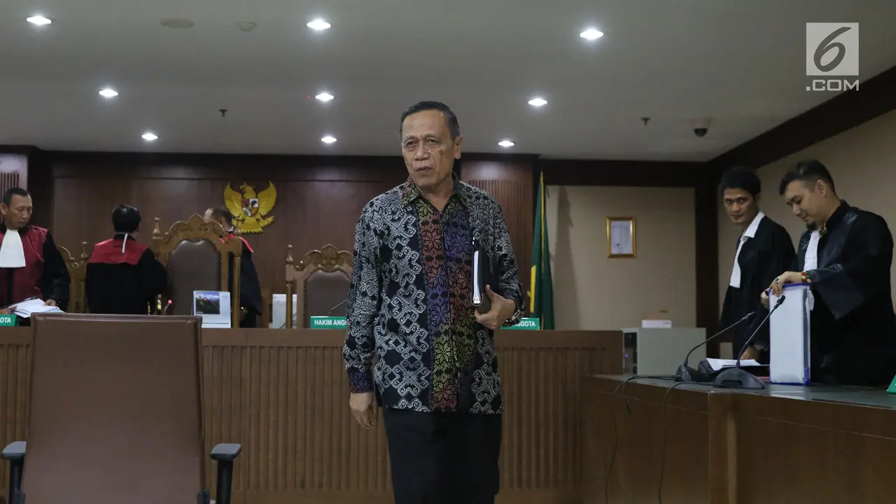 Amin Santono Jalani Sidang Dakwaan
