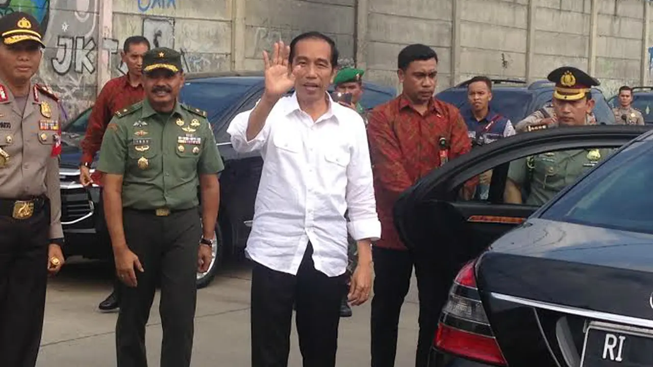 Jokowi mengucapkan belasungkawa untuk rakyat Saudi Arabia. (Liputan6.com/ Ady Anugrahadi)