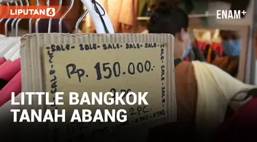 Little Bangkok Tanah Abang Jadi Incaran Pengunjung