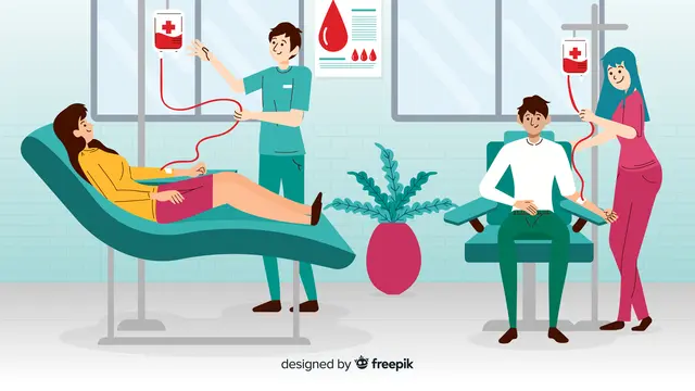 Ilustrasi cuci darah