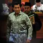 Dirut Utama PT Freeport Maroef Sjamsoeddin memenuhi panggilan Mahkamah Kehormadan Dewan (MKD) DPR RI, Jakarta, Kamis (12/3). (Liputan6.com/Johan Tallo)