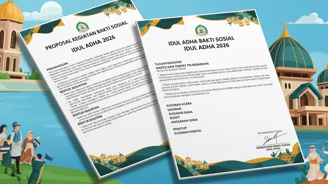 Proposal Bakti Sosial Idul Adha