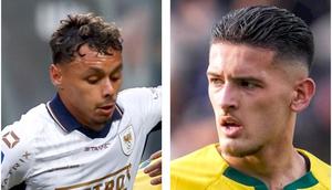 Dean James dan Justin Hubner - Eredivisie 2025/2026. (Bola.com/Hery Kurniawan)