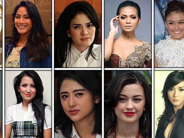 10 Artis Ini Gemar Pakai Busana Dengan Belahan Dada Terbuka Showbiz Liputan6 Com