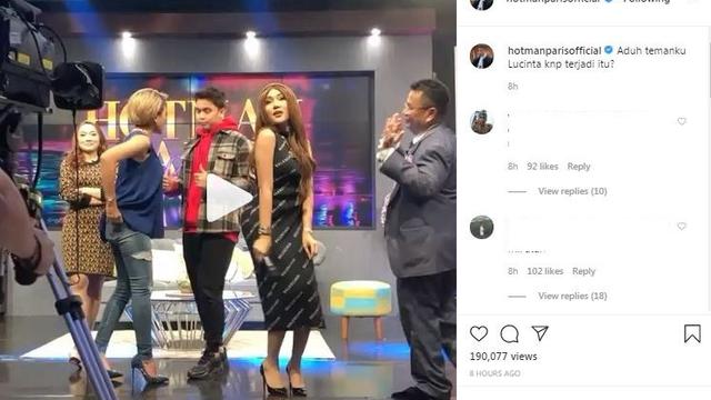 Unggahan Hotman Paris. (Foto: Instagram @hotmanparisofficial)