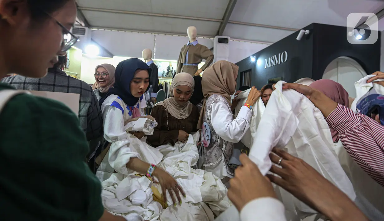 Social Chic menyediakan ruang yang besar untuk para fashion & beauty berpameran dengan mengombinasikan berbagai hiburan. (Liputan6.com/Angga Yuniar)