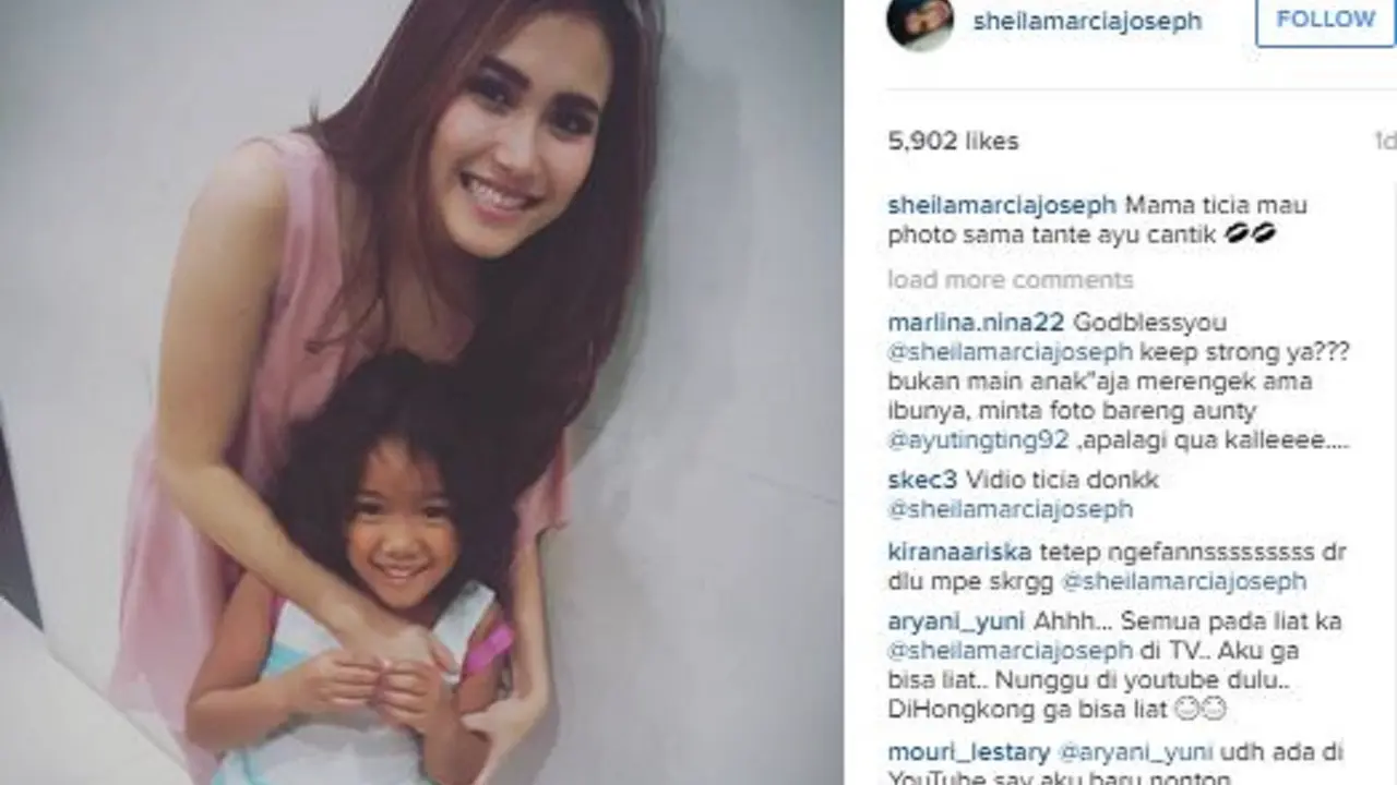 Leticia dan Ayu Ting Ting