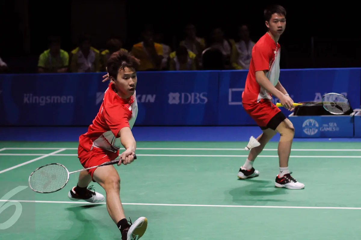 Indonesia Raih Emas Pertama dari Bulutangkis