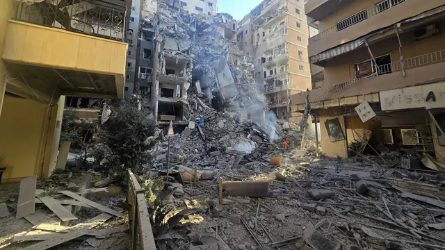 Gelombang Serangan Udara Israel Gempur Wilayah Selatan Lebanon