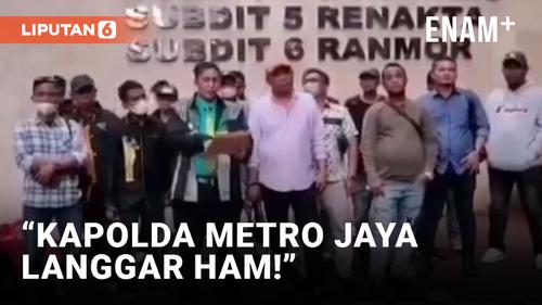 VIDEO: Irjen Fadil Imran Disebut Langgar Hak Asasi Manusia Karena Tolak Laporan Debt Collector
