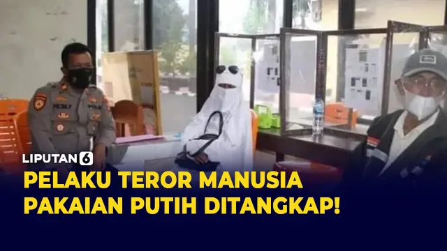 Pelaku Teror Pakaian Putih di Lampung Akhirnya Ditangkap