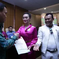 Penyanyi asal Cikarang ini jadi Duta Pancasila berkat usulan dari Fraksi Partai Kebangkitan Bangsa.  (Adrian Putra/Bintang.com)