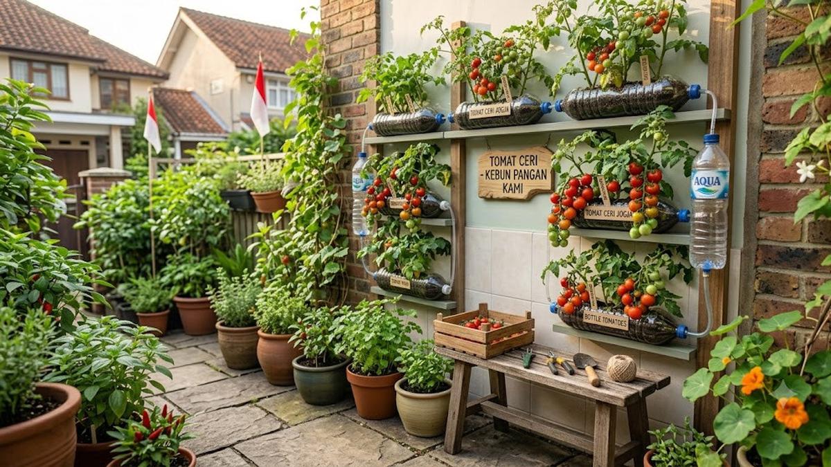 13 Jenis Tanaman Pangan yang Mudah Tumbuh di Botol Bekas, Solusi Berkebun Hemat