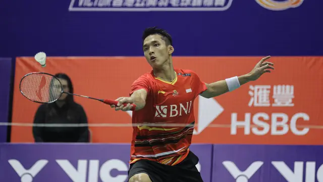 Jonatan Christie - Hong Kong Open 2023 - Bulu Tangkis