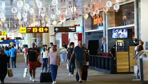 Pantau Penyebaran Super Flu, Pengelola Bandara I Gusti Ngurah Rai Bali Kerahkan Pemindai Suhu