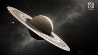 Ilustrasi Saturnus (iStockPhoto)