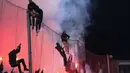 Di putaran Piala Dunia 2026, Bosnia dan Herzegovina akan bergabung di Grup B bersama tuan rumah Kanada, Qatar, dan Swiss. Tampak dalam foto, suporter Timnas Bosnia dan Herzegovina merayakan kemenangan atas Italia pada final play-off kualifikasi Piala Dunia 2026 zona Eropa melawan Italia di Stadion Bilino Polje, Zenica, Selasa 31 Maret 2026 waktu setempat atau Rabu 1 April 2026 dini hari WIB. (Fabio Ferrari/LaPresse via AP)