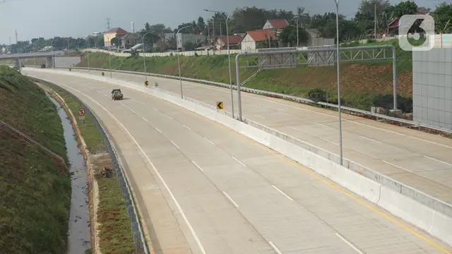 FOTO: Tol Depok - Antasari Seksi II Segera Beroperasi