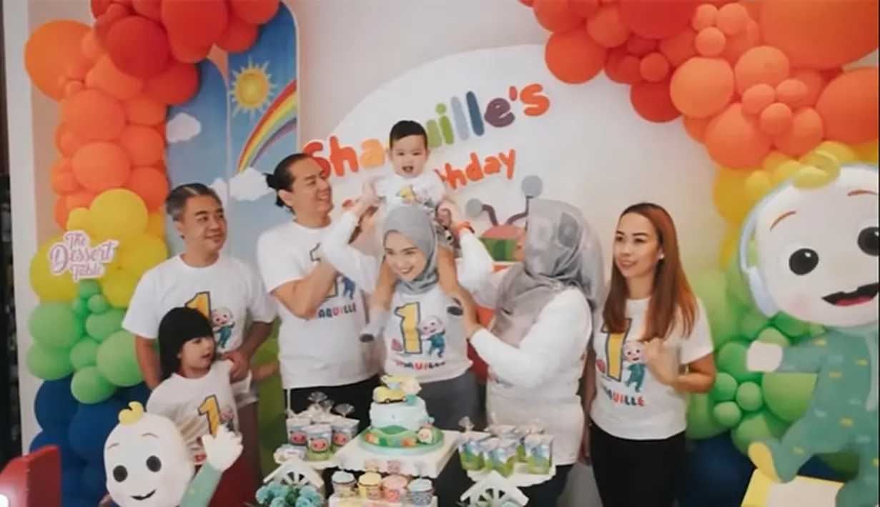 Ultah anak Cut Meyriska dan Roger Danuarta (Youtube/ RogerChika Journey)
