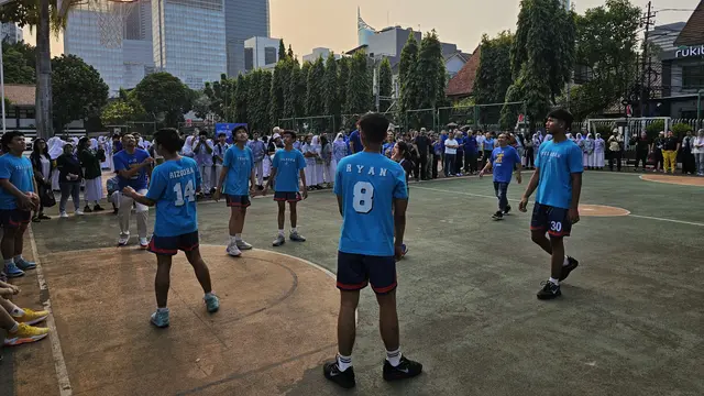 Sosialisasi FIBA World Cup 2023 di SMA 3 Teladan