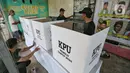 Dan untuk penghitungan suara akan dilaksanakan mulai pukul 13.00 WIB atau setelah berakhirnya waktu pelaksanaan Pemungutan Suara di TPS. (Liputan6.com/Angga Yuniar)
