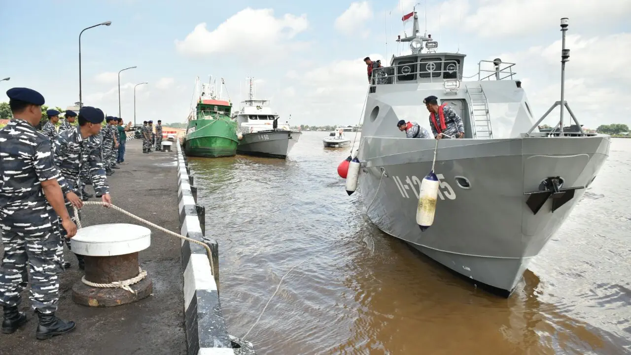Lemukutan, Kapal Perang Mungil Buatan Lokal Berjaga di Kalbar