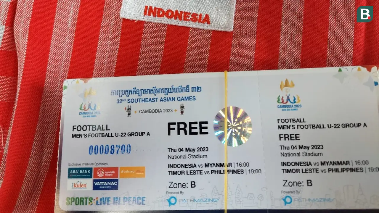 Timnas Indonesia U-22 Vs Myanmar