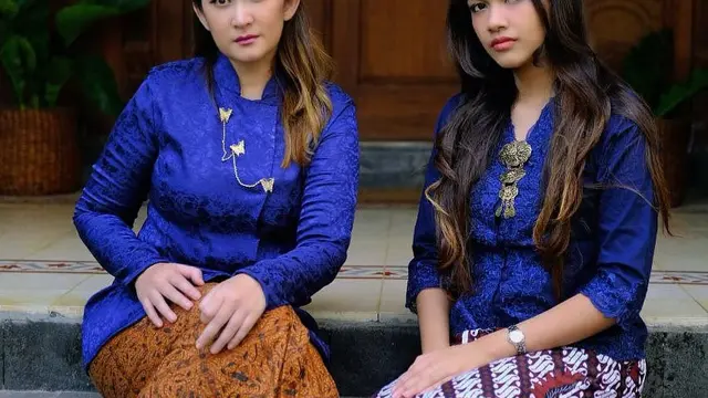Model Kebaya Jawa Modern Ala Nafa Urbach. (instagram/nafaurbach)