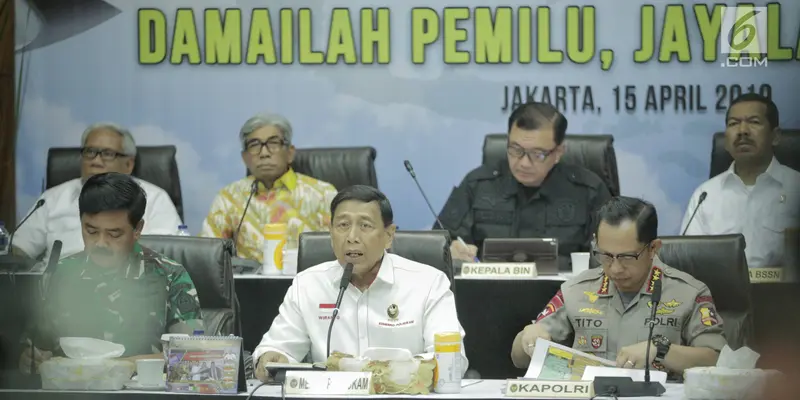 Rapat Kesiapan Akhir Pengamanan Pemilu 2019