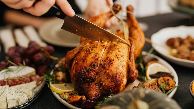 Ilustrasi masak, makan, daging ayam